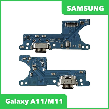 Разъем зарядки для телефона Samsung Galaxy A11 (A115F) и микрофон