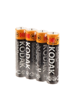 Батарейка (элемент питания) Kodak Xtralife Alkaline LR03 SR4, в упак 60 шт, 1 штука