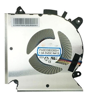 Вентилятор (кулер) для ноутбука MSI GF63, 8RC, 8RD, MS-16R1, MS-16R2, 4-pin