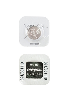 Батарейка (элемент питания) Energizer 391, 381 HD 0%Hg, 1 штука