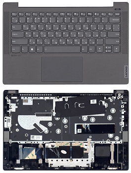 Клавиатура для ноутбука Lenovo Ideapad 5-14IIL05 топкейс Type-C черный