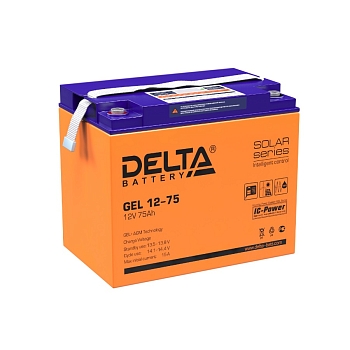 GEL 12-75 Delta Аккумуляторная батарея