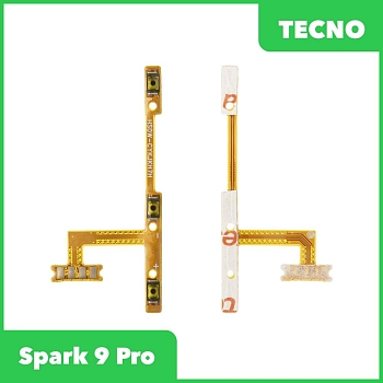 Шлейф кнопок громкости и кнопки включения Tecno Spark 9 Pro (KH7N)