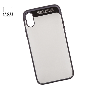 Чехол для Apple iPhone X REMAX Modi Series Case пластик, черный