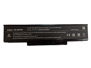 Аккумулятор (батарея) для ноутбука Asus A9 F3 Z94 G50, 5200мАч, 11.1В, черный (OEM)