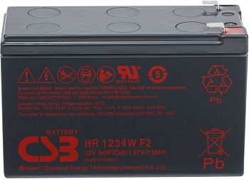 Аккумуляторная батарея CSB HR 1234W, 12В, 9Ач