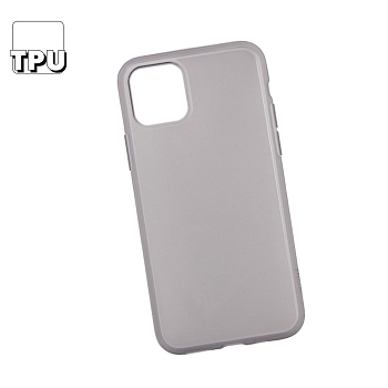 Защитная крышка для Apple iPhone 11 Pro "Hoco" Light Series TPU Case (прозрачный черный)