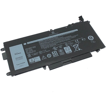 Аккумулятор (батарея) 71TG4 для ноутбукa Dell Latitude 7390 11.4В, 3940мАч (оригинал)