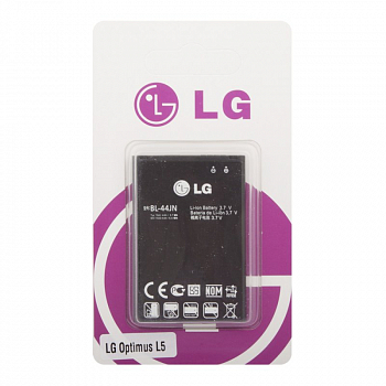 Аккумулятор (батарея) BL44-JN для телефона LG Optimus L5, L5II, L3, L3IIDual, L4II, L1II, P940