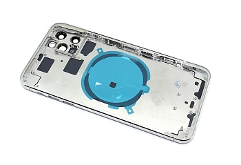 Задняя крышка (корпус) в сборе с рамкой для Apple iPhone 11 Pro Max, white