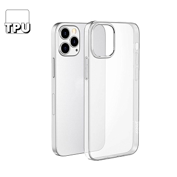 Защитная крышка для Apple iPhone 12 Mini "Hoco" Light Series TPU Case, прозрачный