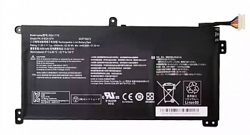 Аккумулятор (батарея) для ноутбука Hasee SIMPLO SQU-1716 916QA107H, 11.55V, 4550mAh (оригинал)