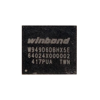 Микросхема Winbond W949D6DBHX5E LPDDR 32M*16 1.8V 60VFBGA с разбора