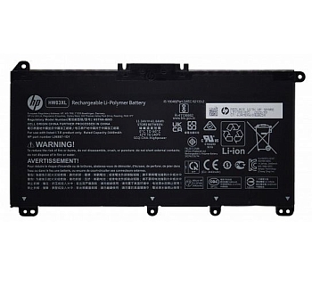 Аккумулятор (батарея) HW03XL, HSTNN-DB9Y для ноутбука HP Pavilion 15-eg, 41.04Вт, 3440мАч, 11.34В (оригинал)