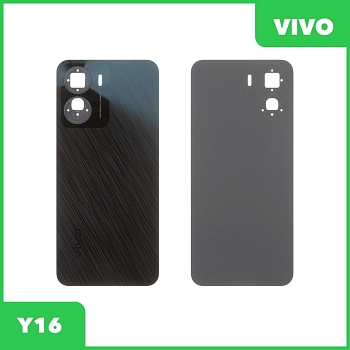 Задняя крышка для Vivo Y16 (V2204) (черный)