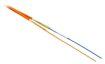 ВО кабель Lanmaster многомодовый внутренний ZIP cord LSZH 2 волокна OM2 оранжевый, LAN-OFC-ZI2-M2-LS