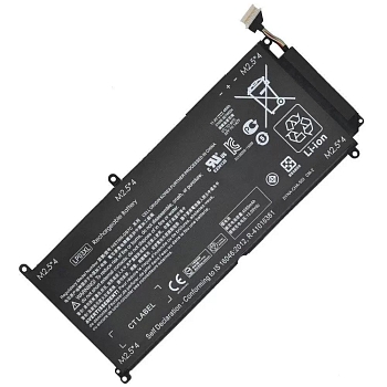 Аккумулятор (батарея) LP03XL, HSTNN-DB7C, HSTNN-DB6X для ноутбука HP Envy 14-j100, 15-AE000, 4050мАч, 11.4В, черный, (оригинал)