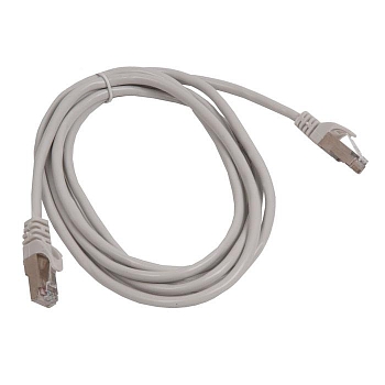 Патч-корд FTP Cablexpert PP22-2m кат.5e, 2м, литой, многожильный (серый)