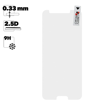 Защитное стекло "LP" для телефона HTC One A9 Tempered Glass 0.33 мм, 2.5D 9H (ударопрочное, конверт)