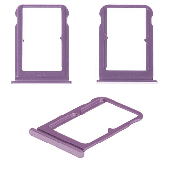 Держатель (лоток) SIM-карты для Xiaomi Mi 9 SE фиолетовый