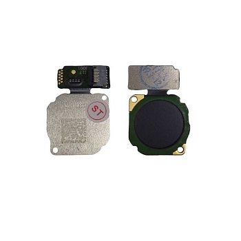 Шлейф Huawei P Smart, P20 Lite (FIG-LX1, ANE-LX1) с сканером отпечатка (черный)