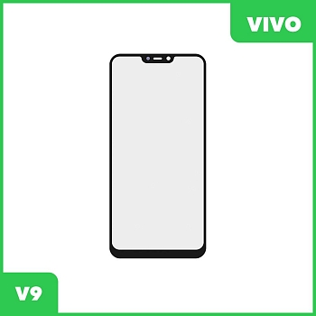 Стекло для переклейки дисплея Vivo V9, черный