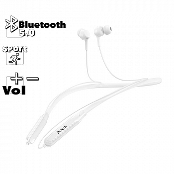Bluetooth гарнитура Hoco ES51 Era Sports Wireless Earphones, белая
