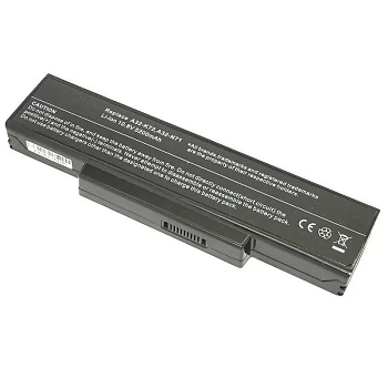 Аккумулятор (батарея) для ноутбука Asus K72, K72JK, K72JR, K72F, K73, K72D, K72J, K72Q, K72JF, (A33-K72), 5200мАч, 10.8B