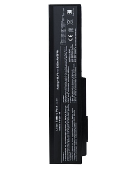 Аккумулятор (батарея) A32-M50, A33-M50 для ноутбука Asus X55, M50, G50, N61, M60, N53, M51, G60, G51, 11.1, 5200мАч черный (OEM)