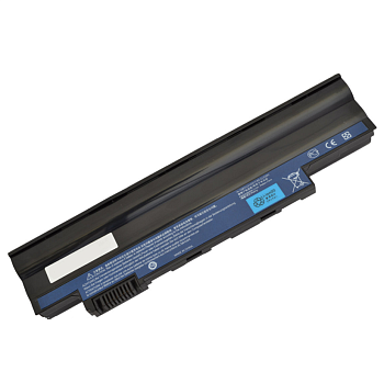 Аккумулятор (батарея) для ноутбука Acer Aspire One D255, D260, eMachines 355, 350, 11.1В, 7800мАч, черный (OEM)