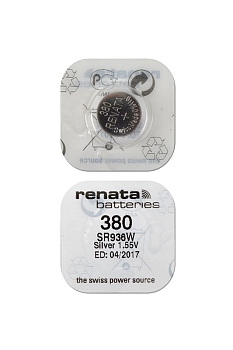Батарейка (элемент питания) Renata SR936W 380, 1 штука