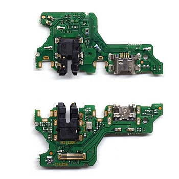 Разъем зарядки для телефона Huawei P40 Lite E (ART-L29N) и гарнитуры, микрофон