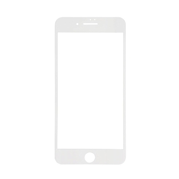 Защитное стекло для iPhone 7, 8 Plus (5,5 дюйма) Full Screen 5D, 6D, 10D Curved (белый)