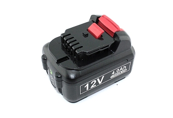 Аккумулятор для электроинструмента DeWalt (p/n: DC9071, DE9037, DE9071, DE9074, DE9075) 4.0Ач, 12В, Li-ion