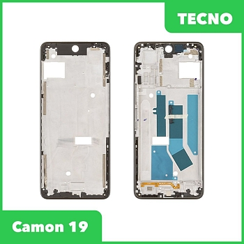 Рамка дисплея для Tecno Camon 19 (CI6n) (черный)