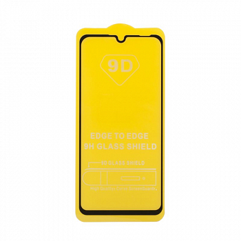 Защитное стекло для Xiaomi Mi A3 9H Glass Shield 9D 0, 3 мм (желтая подложка)