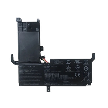 Аккумулятор для Asus (B31N1708) VivoBook Flip 15 TP510, 42Wh, 3653mAh, 11.52V, (оригинал)
