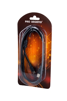 Удлинитель Pro Legend PL1308 USB A - MiniUSB 5P, 1, 5 метра