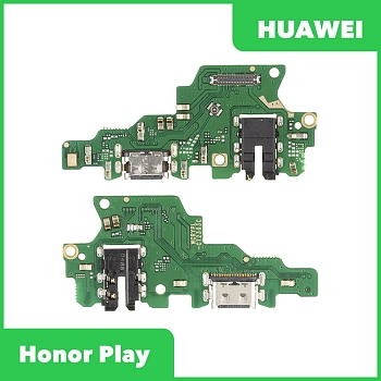 Системный разъем (разъем зарядки) для Huawei Honor Play c микрофоном