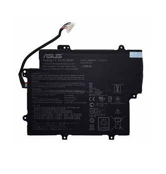 Аккумулятор (батарея) для ноутбука Asus VivoBook Flip 12 TP203NA (C21N1625), 38Wh, 4800мАч, 7.7В, (оригинал)