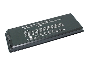 Аккумулятор (батарея) для ноутбука Apple MacBook A1185, A1181, 5000мАч, 10.95В, черный (OEM)