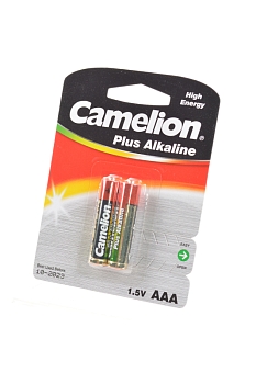 Батарейка (элемент питания) Camelion Plus Alkaline LR03-BP2 LR03 BL2, 1 штука