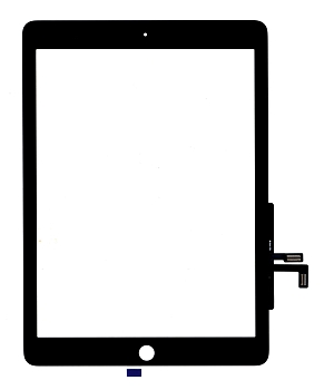 Сенсорное стекло (тачскрин) для Apple iPad Pro 9.7 2017 (A1822, A1823), черное