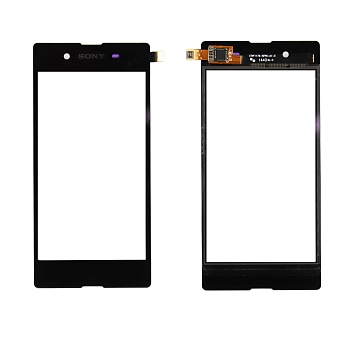 Сенсорное стекло (тачскрин) для Sony Xperia E3 D2203, черный
