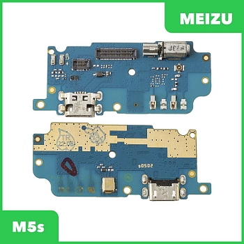 Разъем зарядки для телефона Meizu M5S c микрофоном