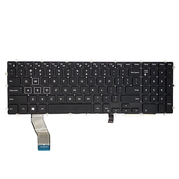 Клавиатура для ноутбука Dell G7 7790, G5 5590 черная с подсветкой