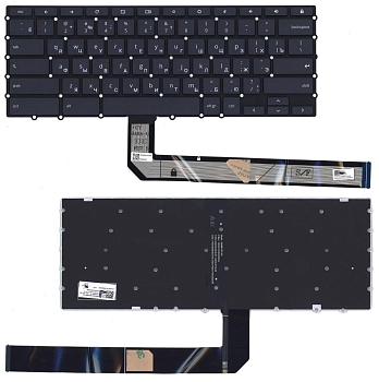 Клавиатура для ноутбука Lenovo ChromeBook 14e, черная