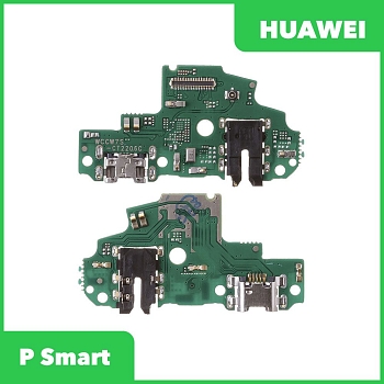 Разъем зарядки для телефона Huawei P Smart c микрофоном