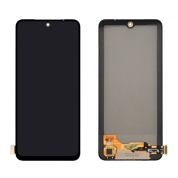 Дисплей (экран в сборе) для телефона Xiaomi Redmi Note 10 Pro (M2101K6G) (черный) ориг 100% AMOLED