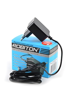 Универсальное зарядное устройство Robiton IR9-500S угловой 5.5х2.5, 12